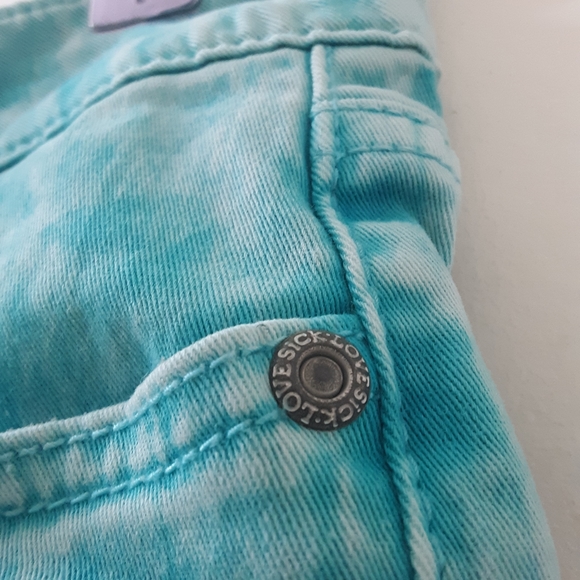 ☀Blue Mini Shorts - Picture 6 of 16